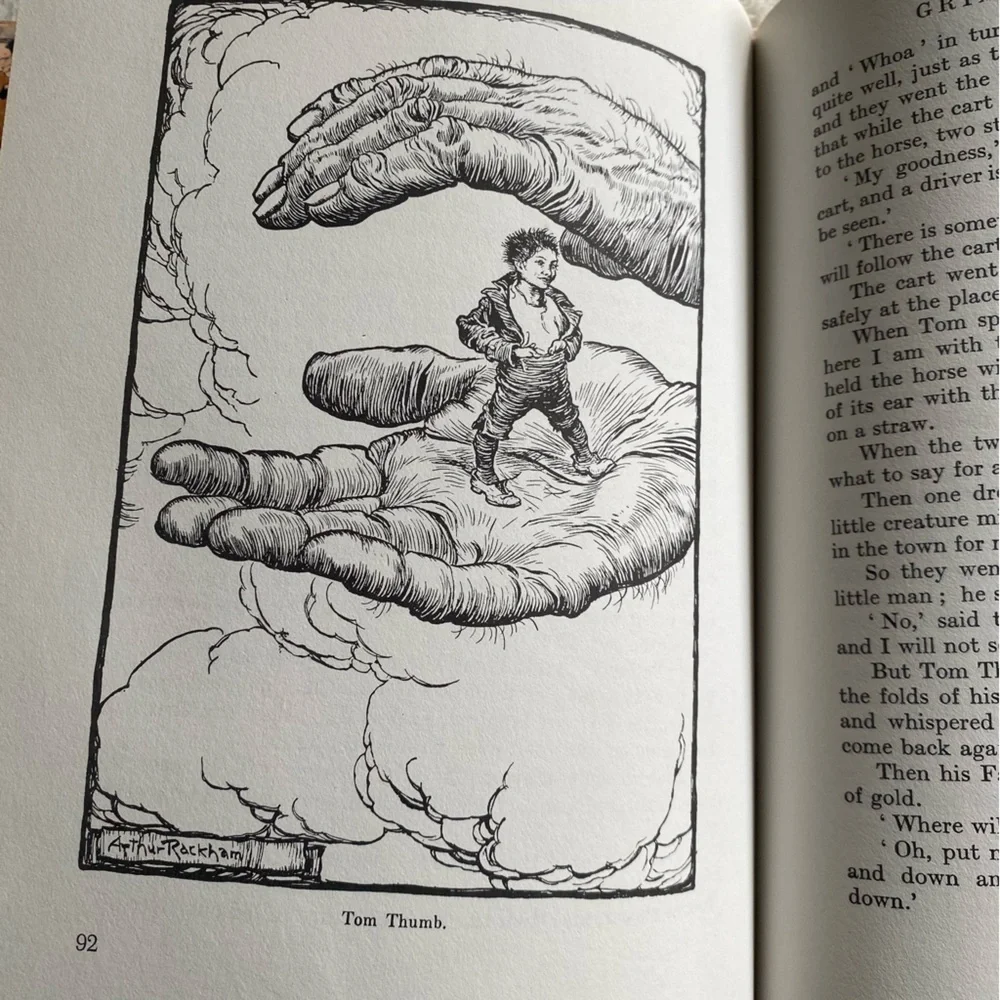 Grimes Fairy Tales Illustrated by Arthur Rackham Twenty Stories coloured plates - Picture 6 of 12